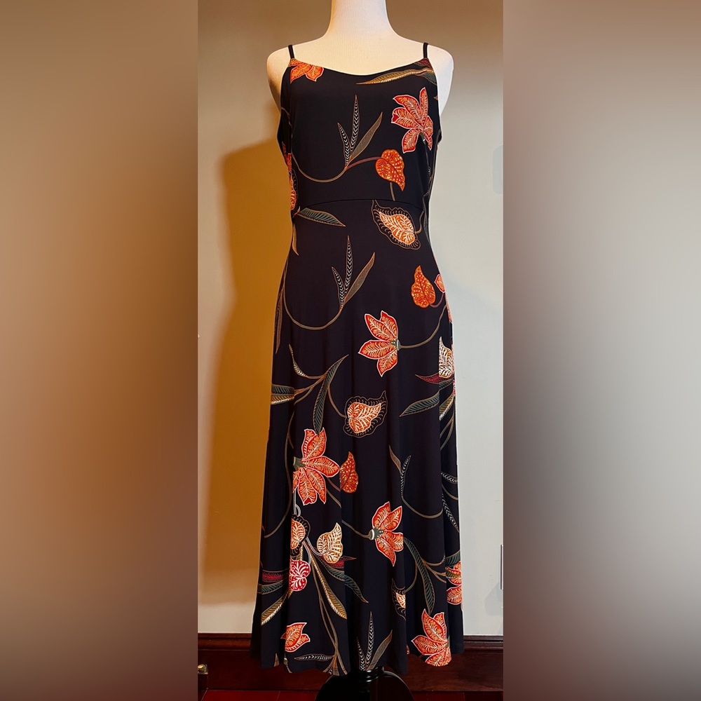 Ann Taylor LOFT Women’s Navy Blue Floral Maxi Dress - Size 2 - NWT